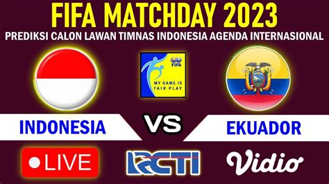 jadwal fifa matchday timnas indonesia